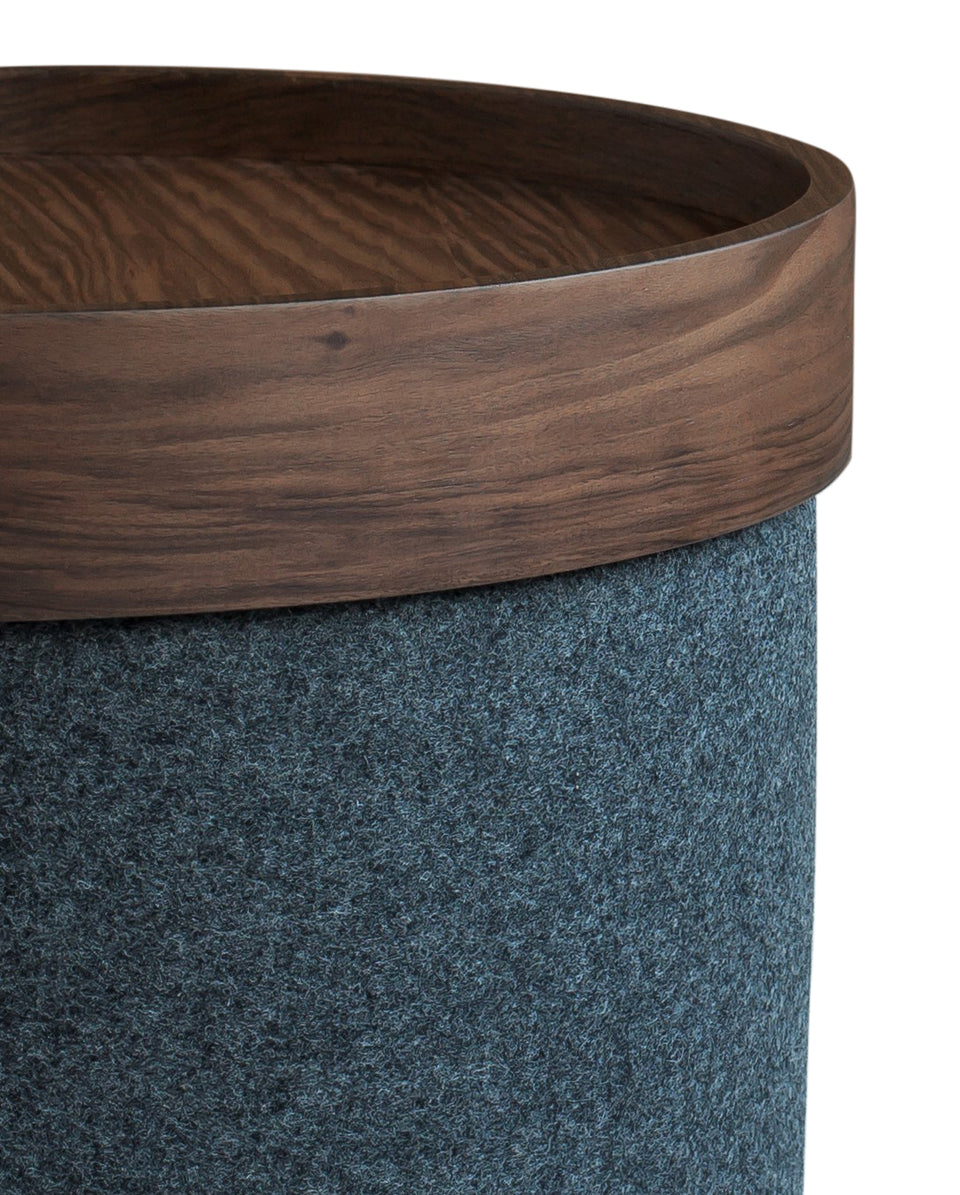 Celine Pouf-B 17.7" X 15.7".