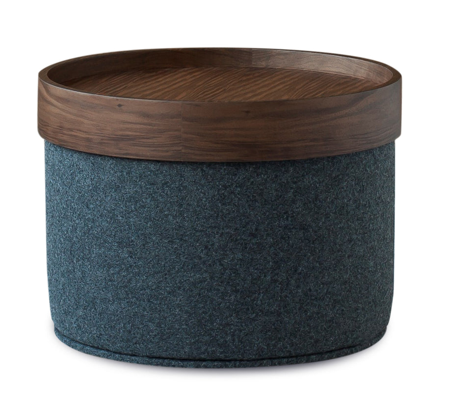 Celine Pouf-B 17.7" X 15.7".