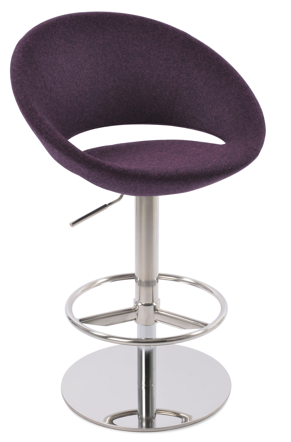 Crescent  Piston  Stool.