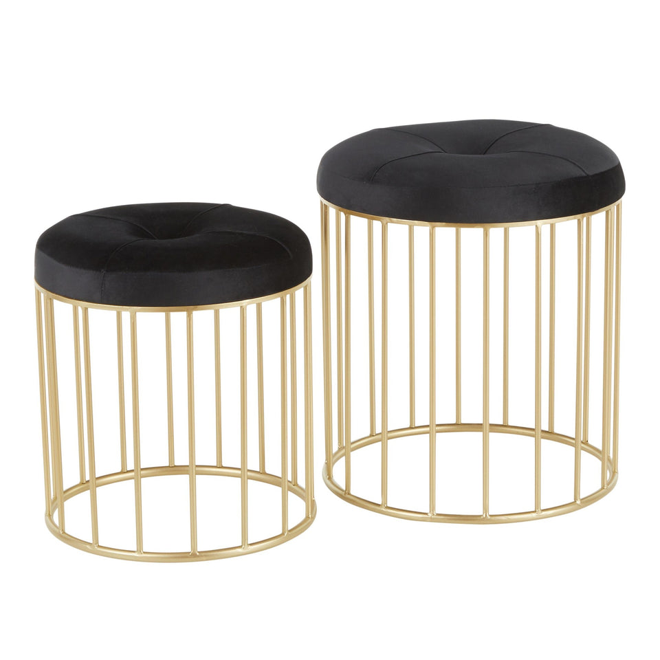 Canary Nesting Ottoman Set.