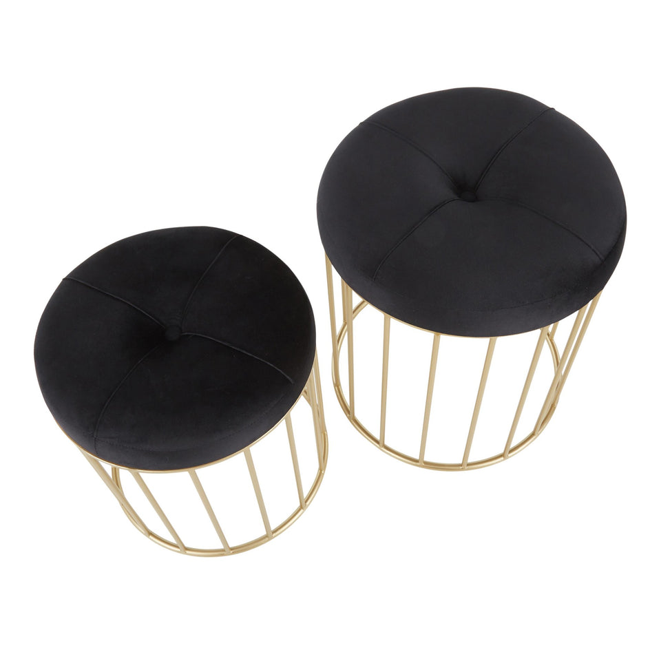 Canary Nesting Ottoman Set.