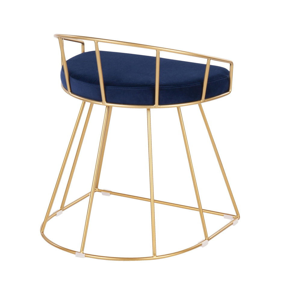 Canary Vanity Stool.