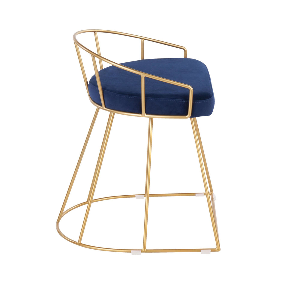Canary Vanity Stool.