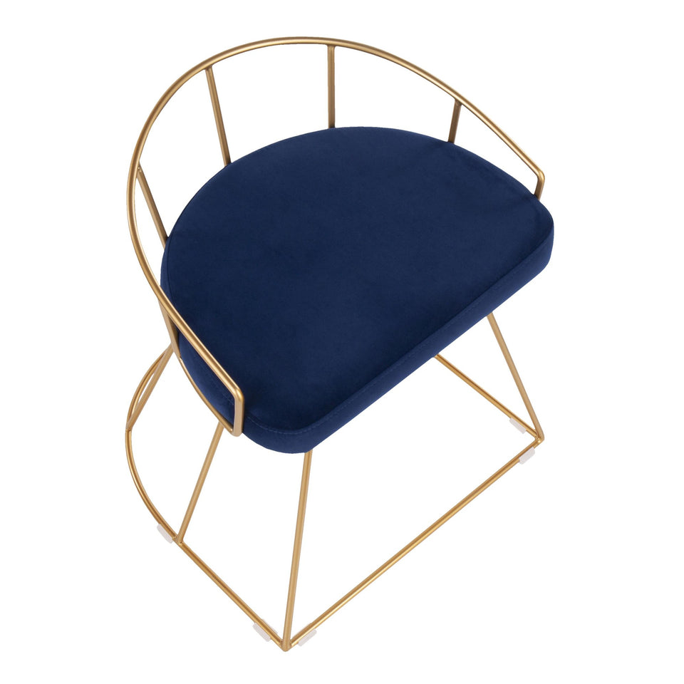 Canary Vanity Stool.