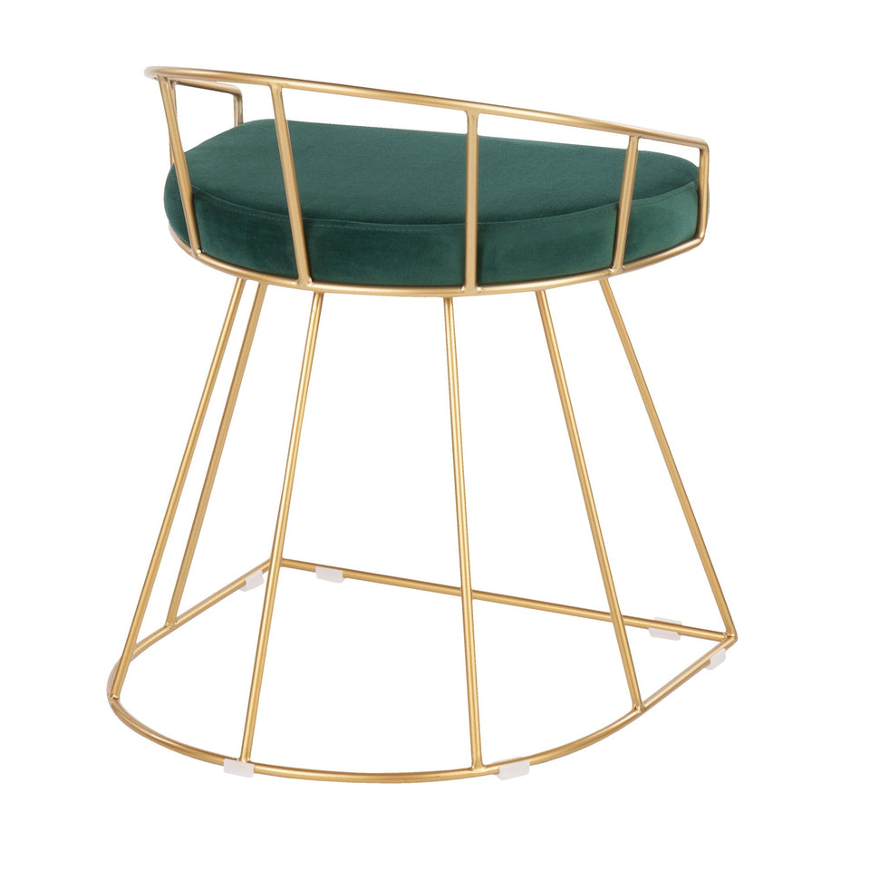Canary Vanity Stool.