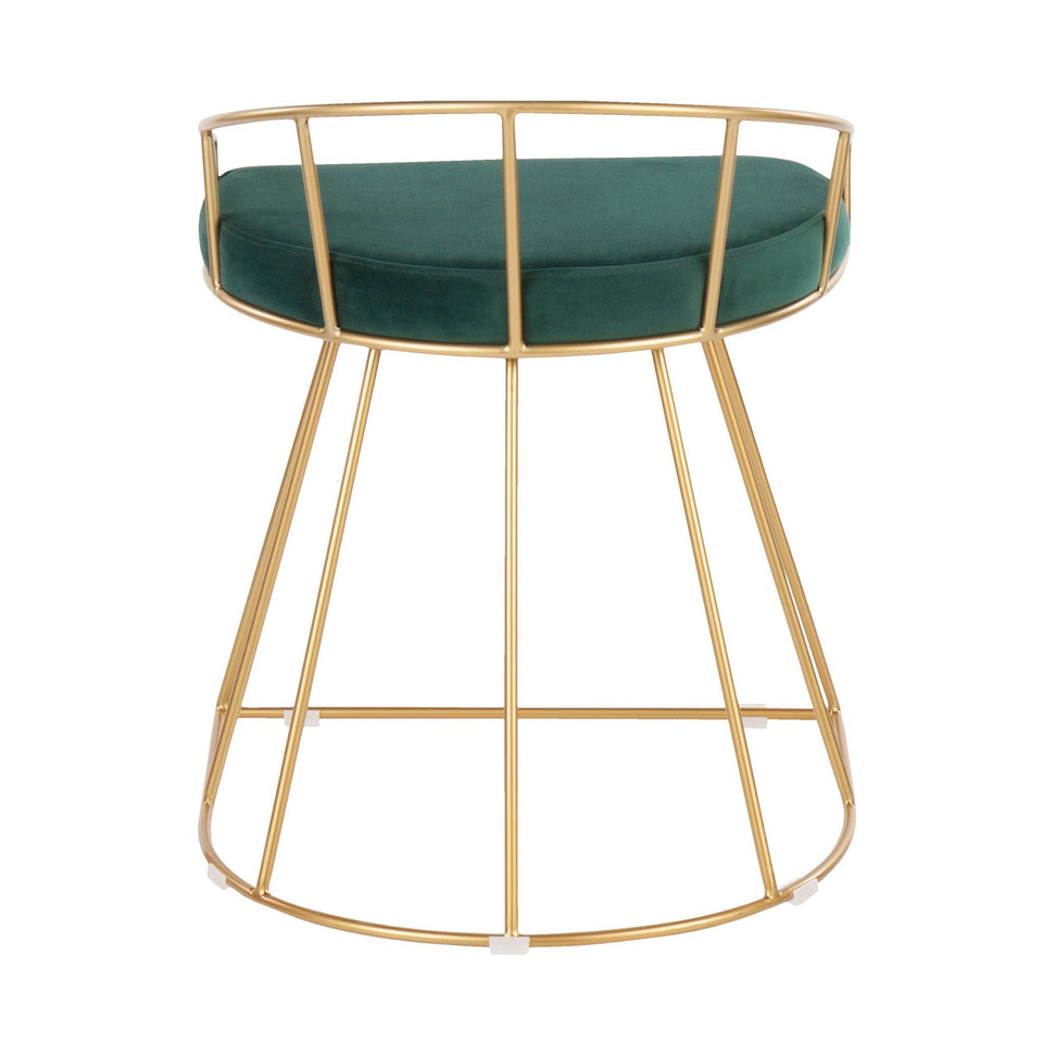 Canary Vanity Stool.