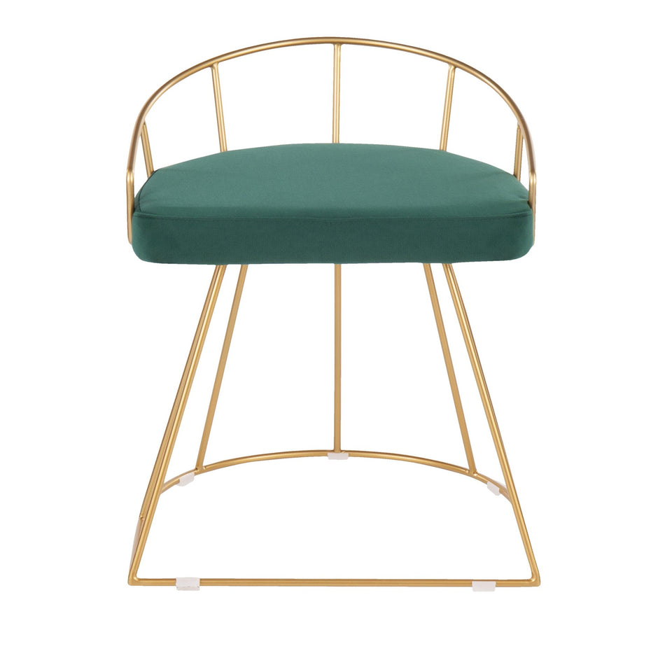 Canary Vanity Stool.