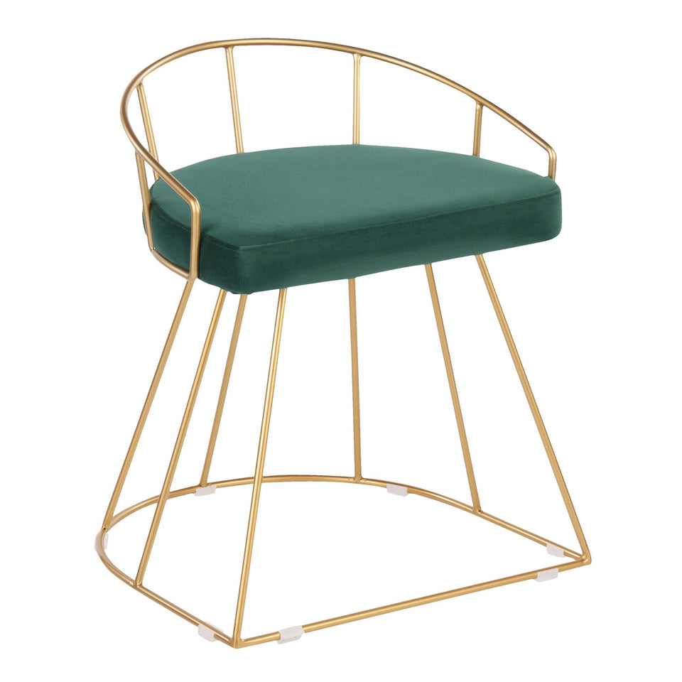 Canary Vanity Stool.