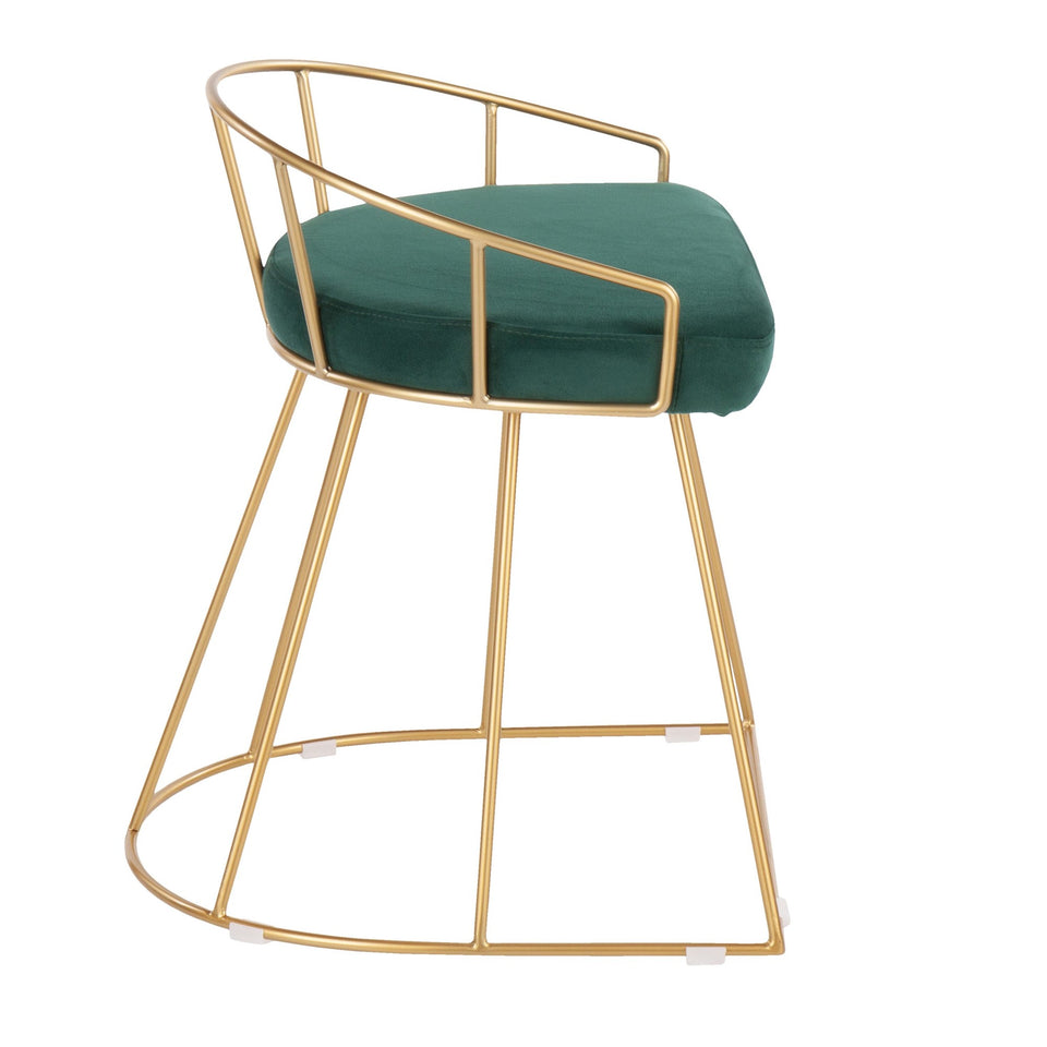 Canary Vanity Stool.