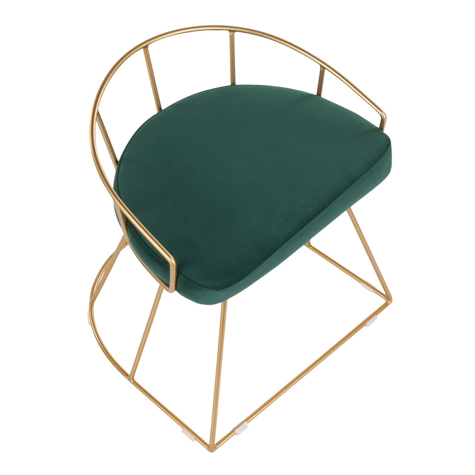 Canary Vanity Stool.