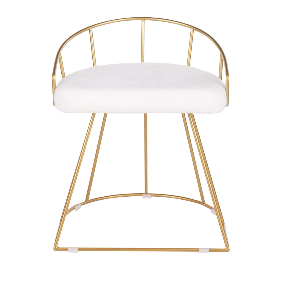 Canary Vanity Stool.