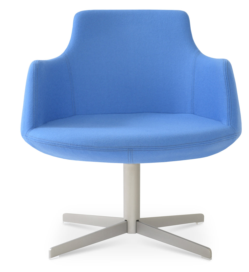 Dervish Lounge Armchair 4 Star Base.