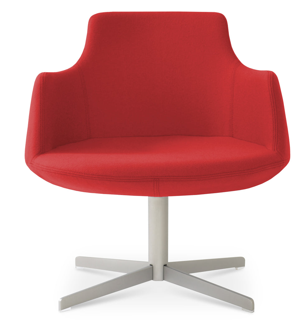 Dervish Lounge Armchair 4 Star Base.