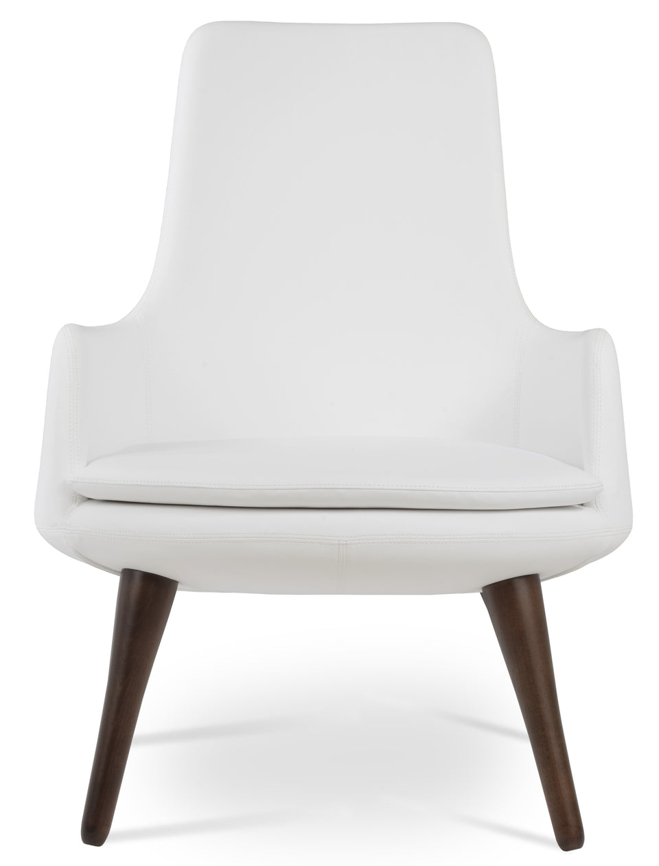 Dervish Lounge High Back 4 Legs Wood.