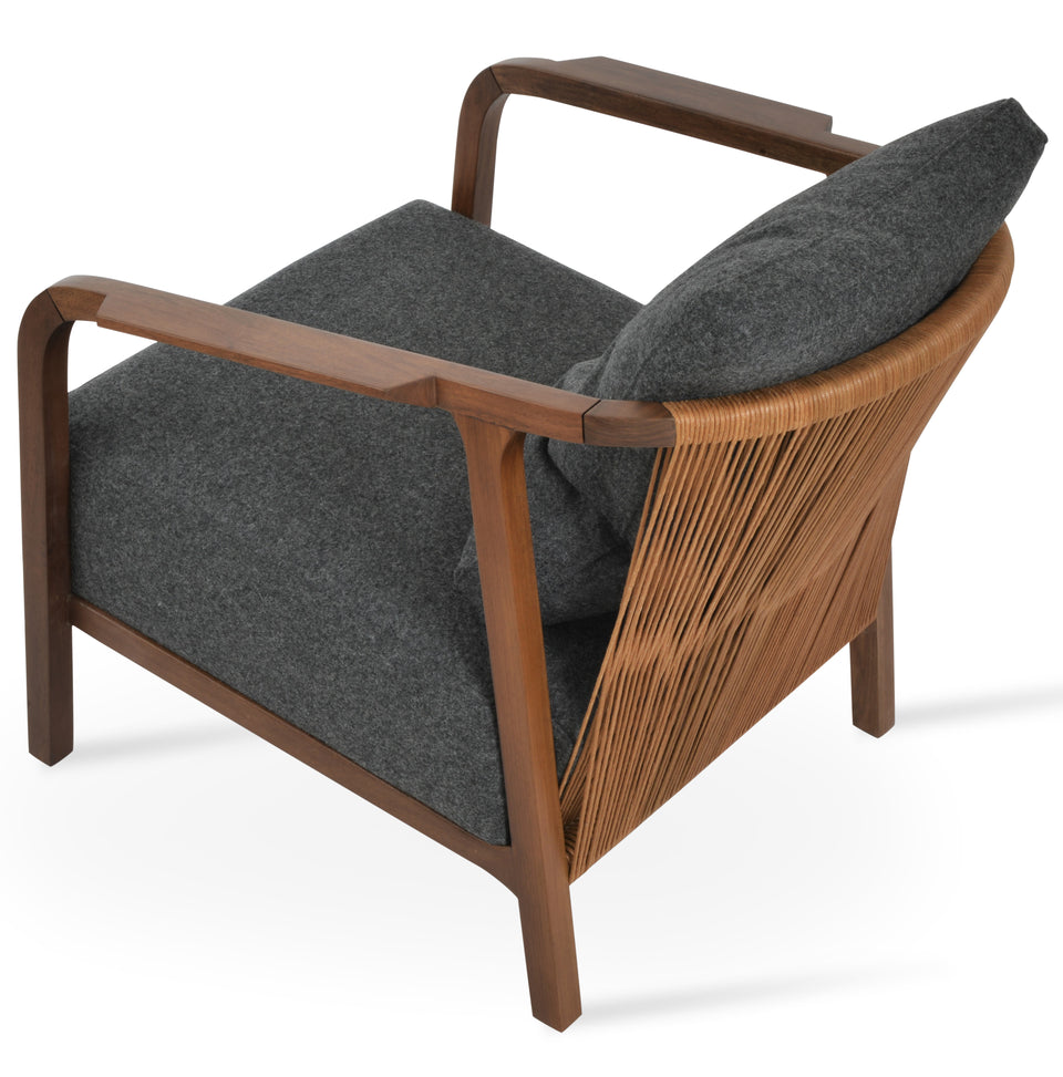 Drops Arm Lounge Chair.