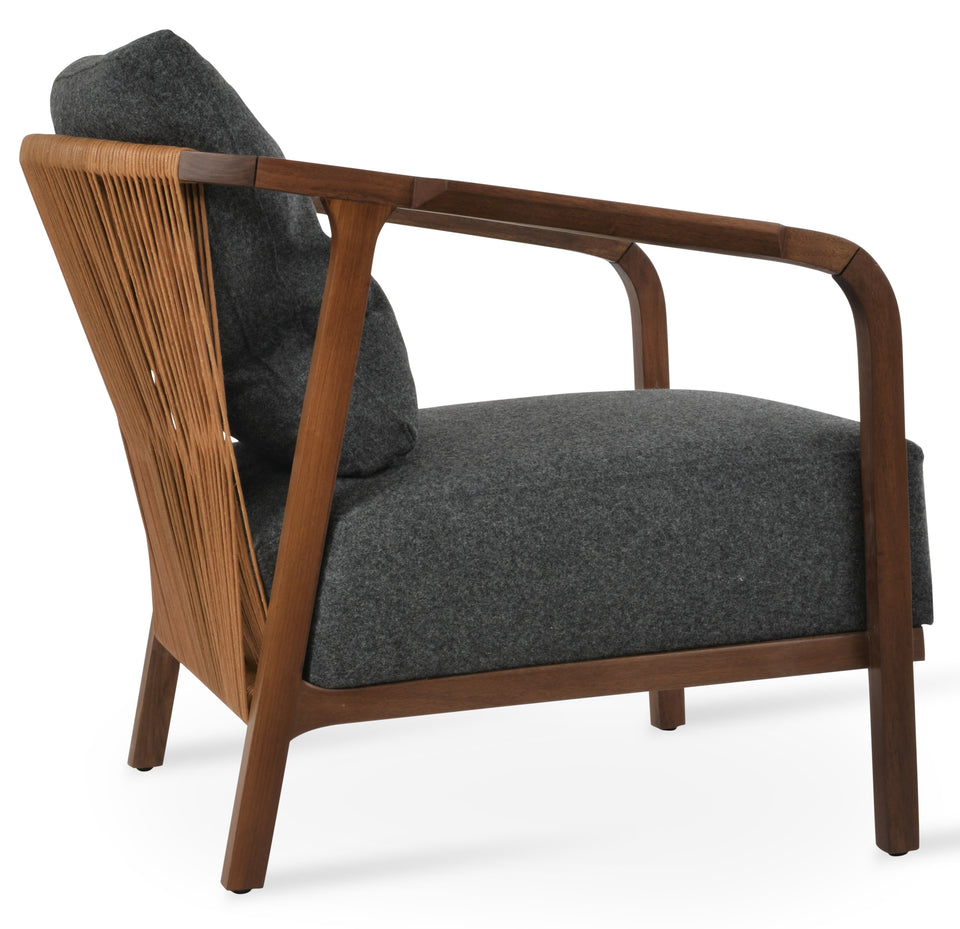 Drops Arm Lounge Chair.