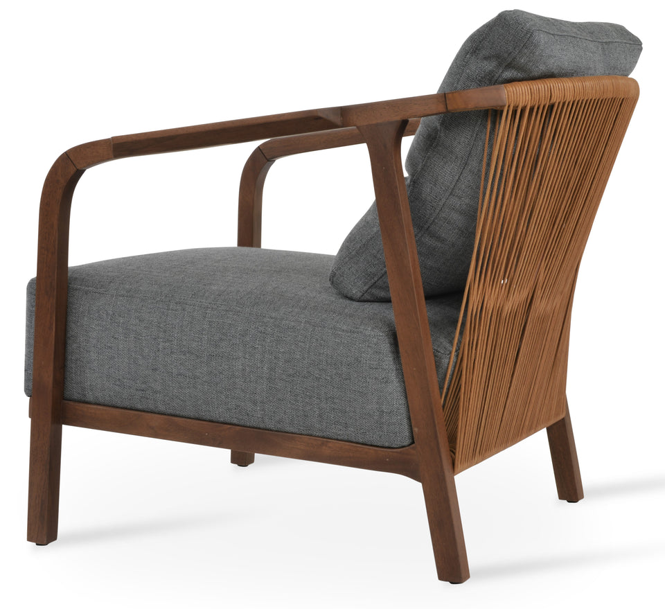 Drops Arm Lounge Chair.