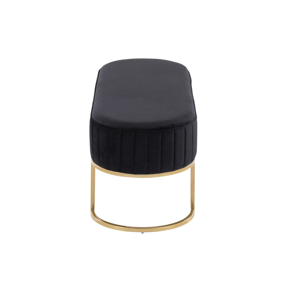 Demi Pleated Bench.