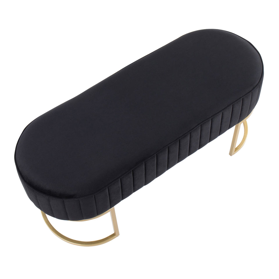 Demi Pleated Bench.