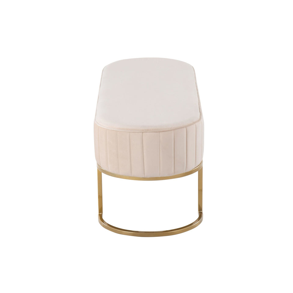 Demi Pleated Bench.