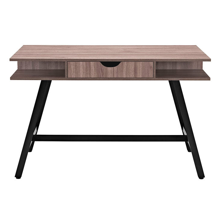 Turnabout office desk in birch.