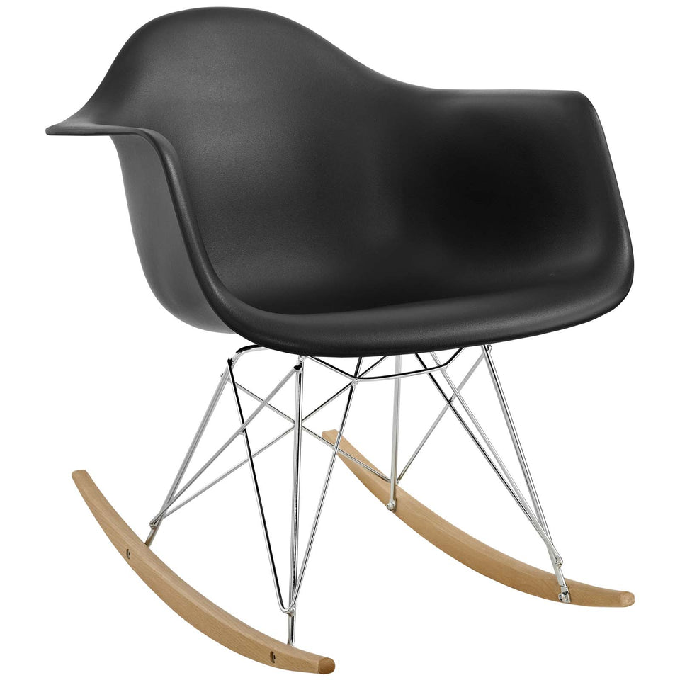 Rocker Plastic Lounge Chair.