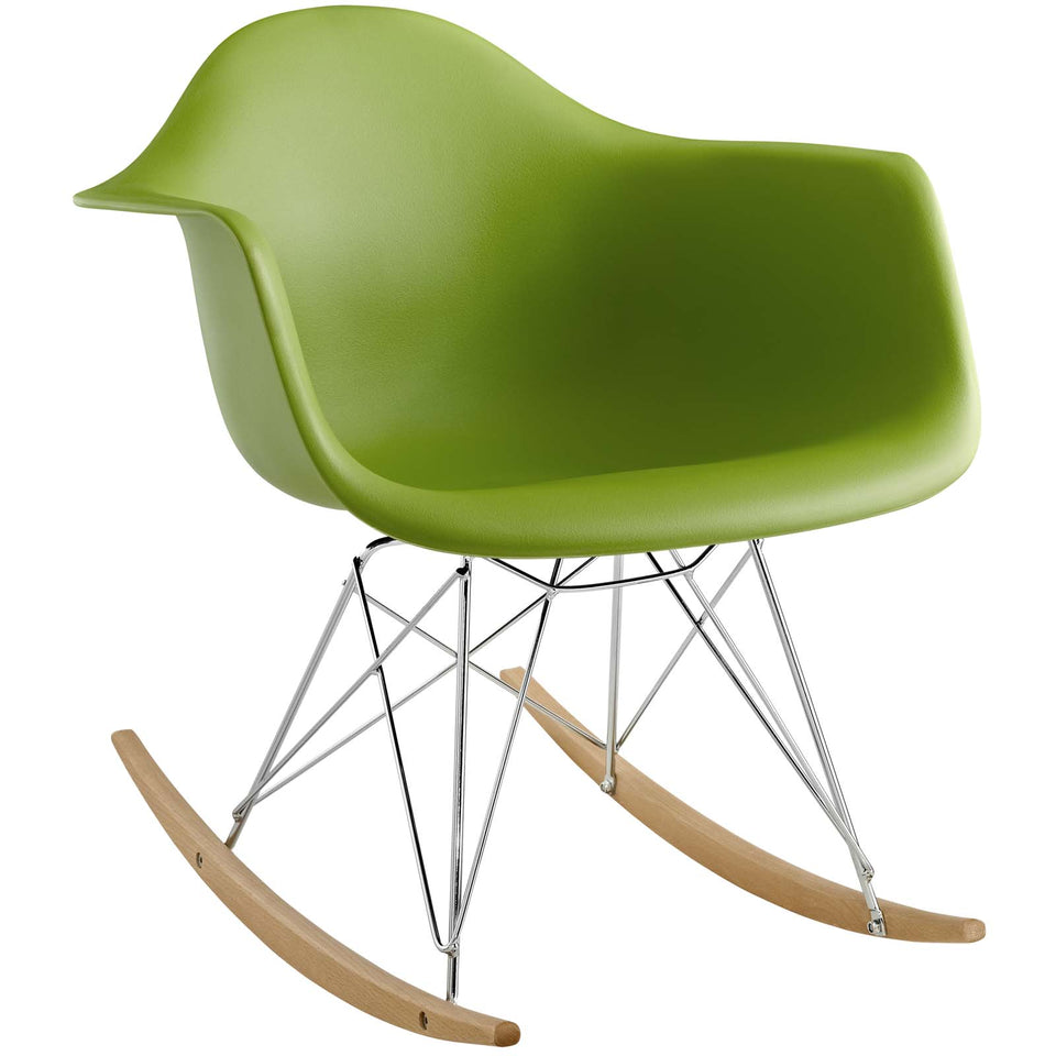 Rocker Plastic Lounge Chair.