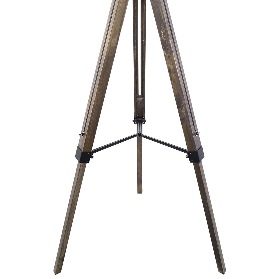Fortune Floor Lamp in Antique Silver.