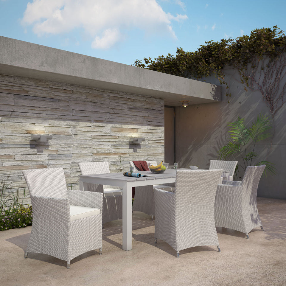Junction 7 Piece Outdoor Patio Dining Set.