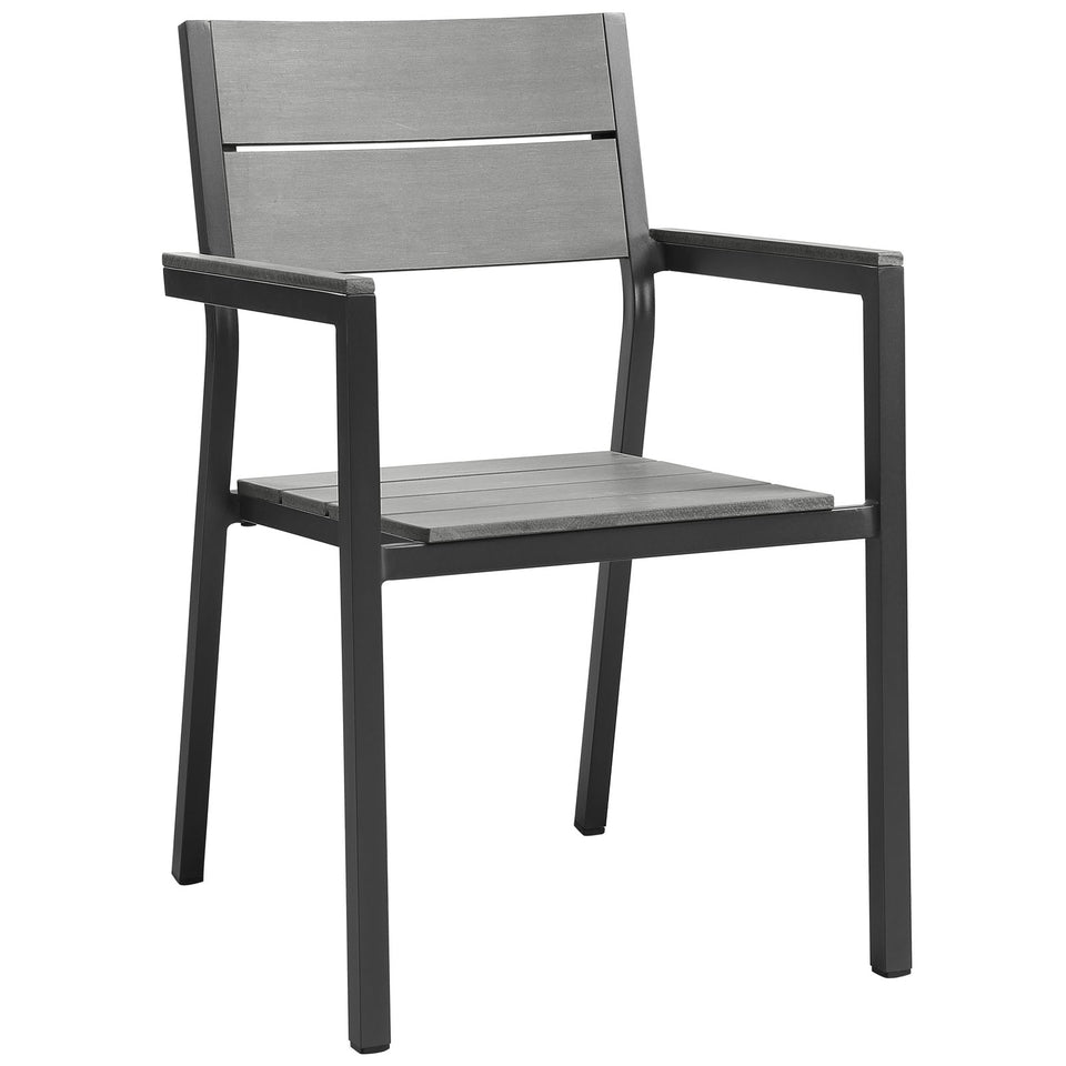 Maine 9 Piece Outdoor Patio Dining Set.