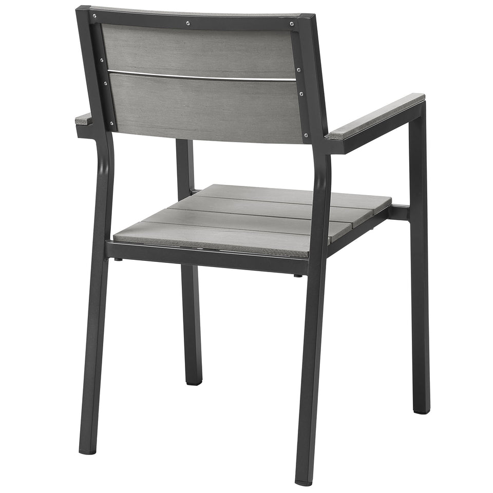 Maine 9 Piece Outdoor Patio Dining Set.