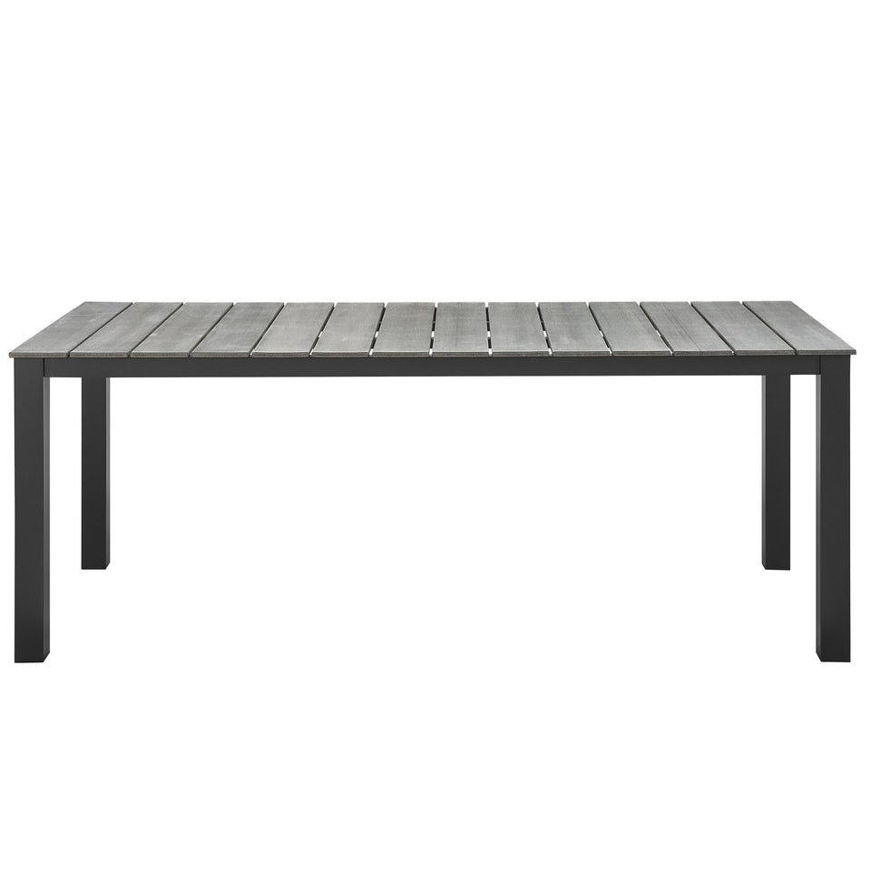 Maine 9 Piece Outdoor Patio Dining Set.