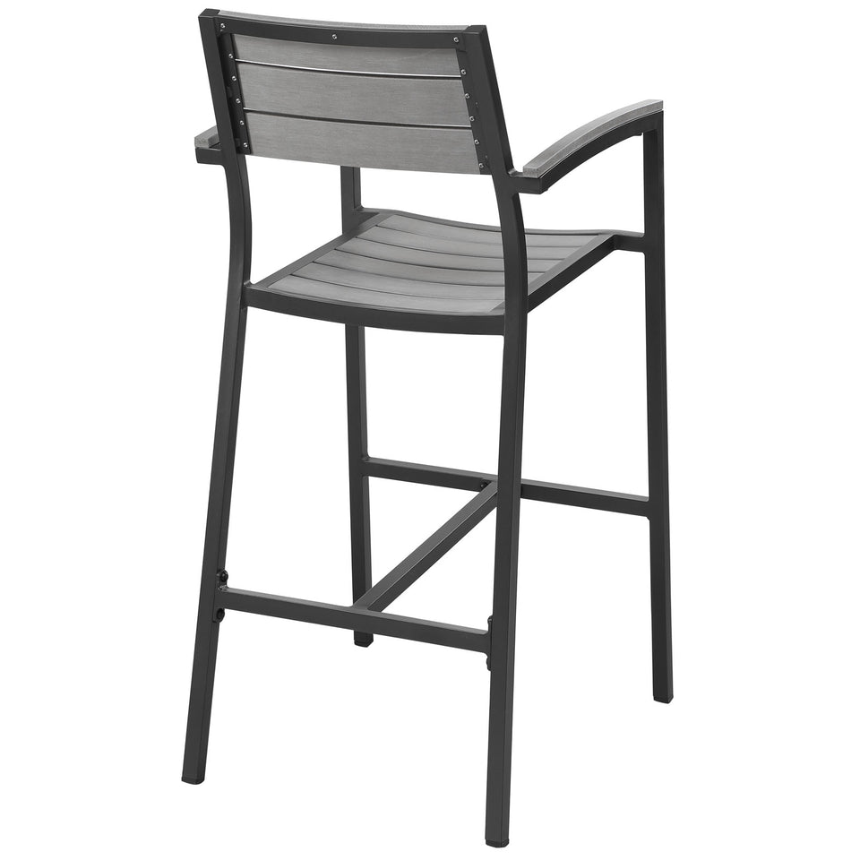 Maine 3 Piece Outdoor Patio Dining Set.