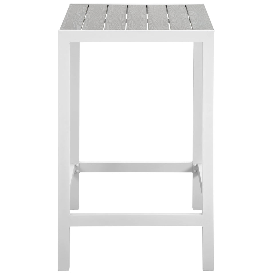 Maine 3 Piece Outdoor Patio Dining Set.