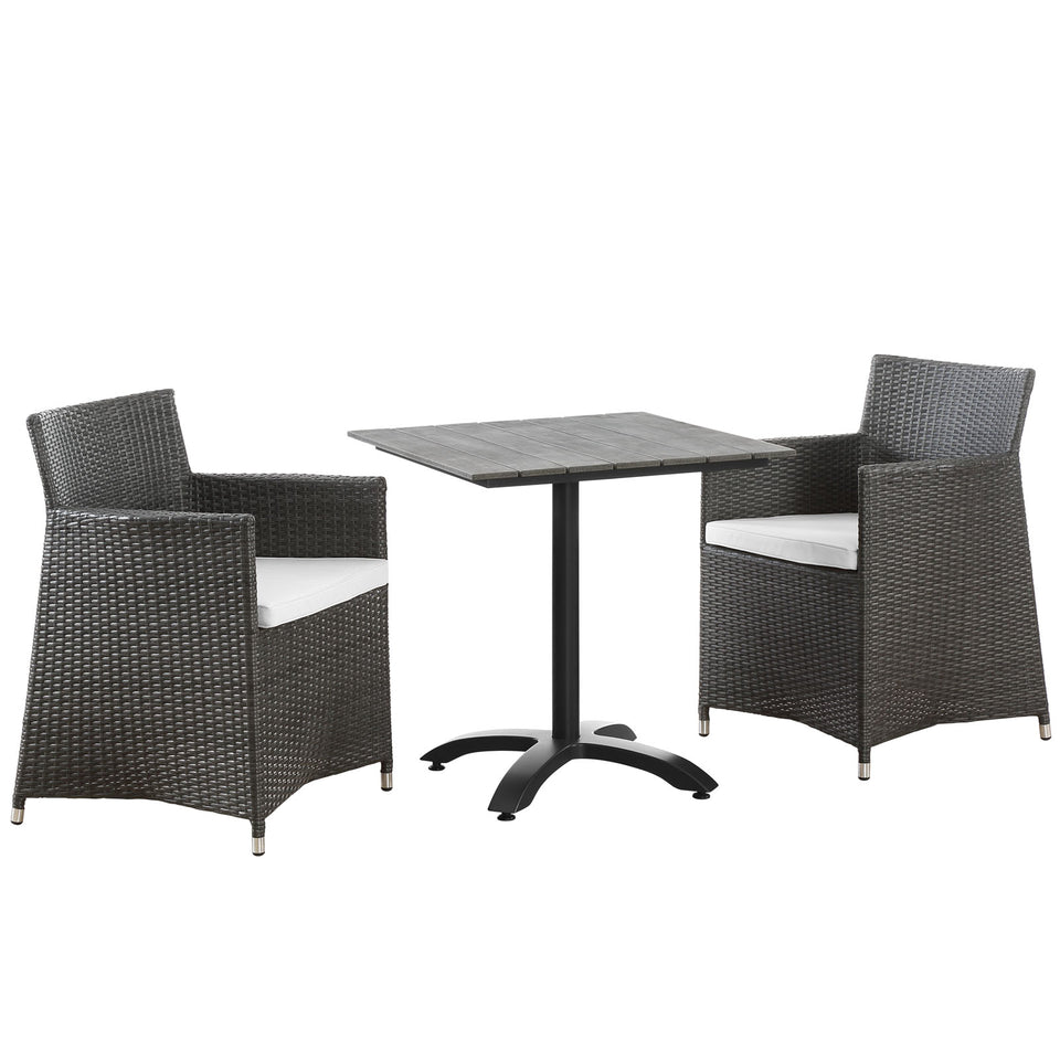 Junction 3 Piece Outdoor Patio Dining Set.