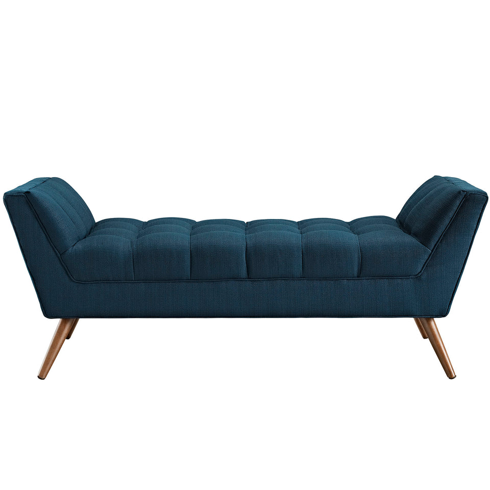 Response Medium Upholstered Fabric Bench.
