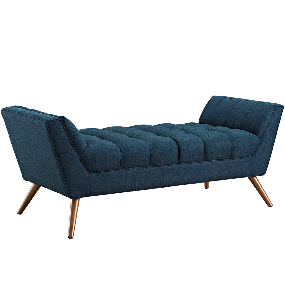 Response Medium Upholstered Fabric Bench.