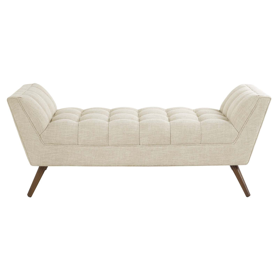 Response Medium Upholstered Fabric Bench.