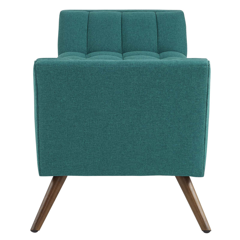 Response Medium Upholstered Fabric Bench.