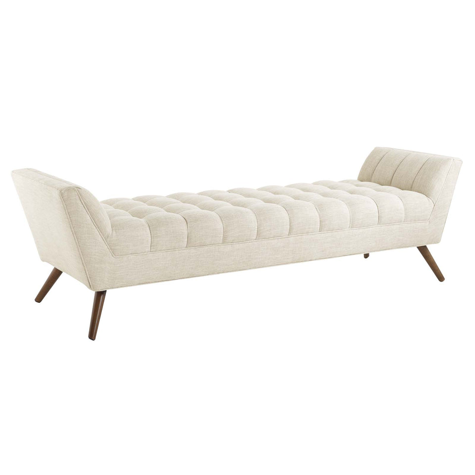 Response Upholstered Fabric Bench.