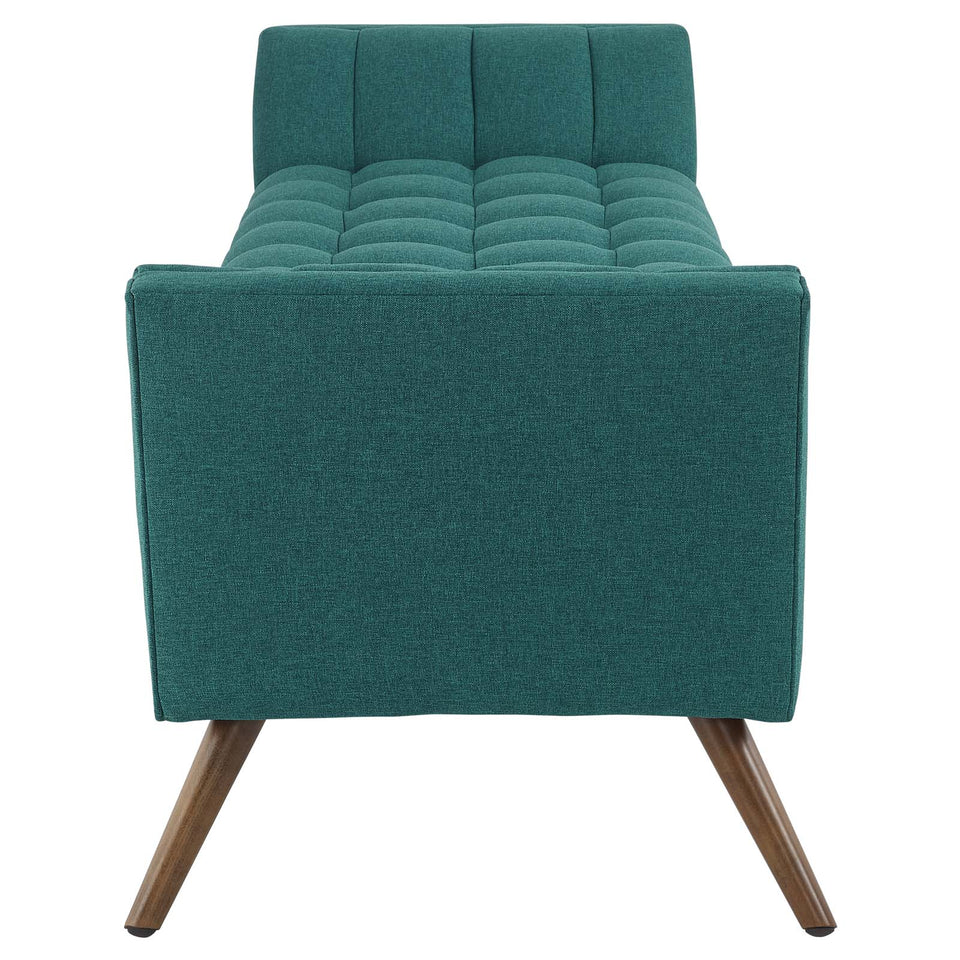 Response Upholstered Fabric Bench.