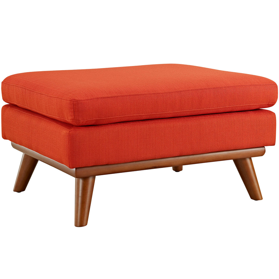 Engage Upholstered Fabric Ottoman.