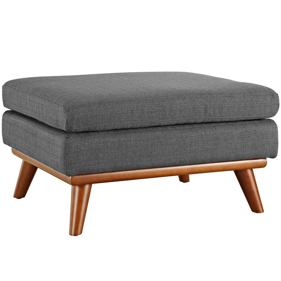 Engage Upholstered Fabric Ottoman.