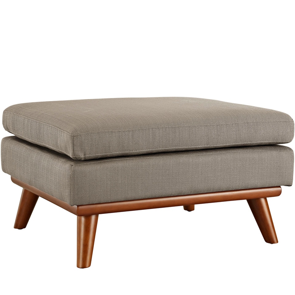 Engage Upholstered Fabric Ottoman.
