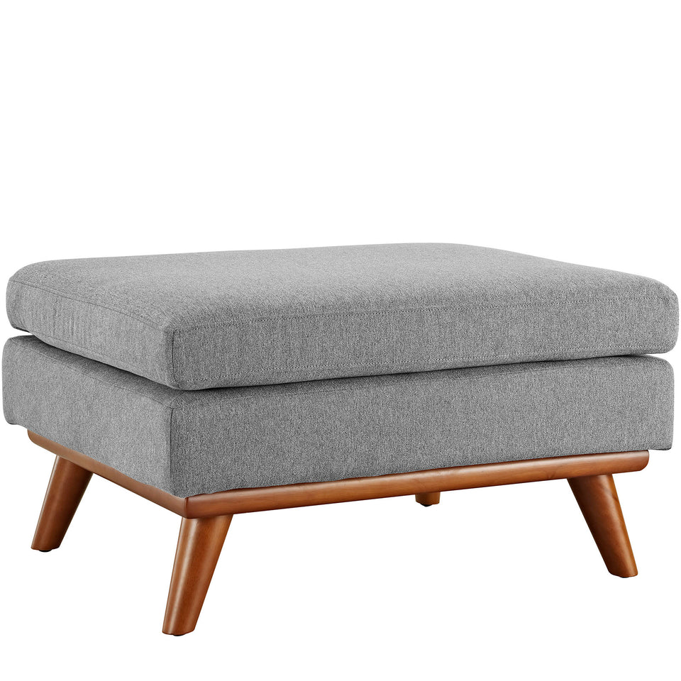 Engage Upholstered Fabric Ottoman.