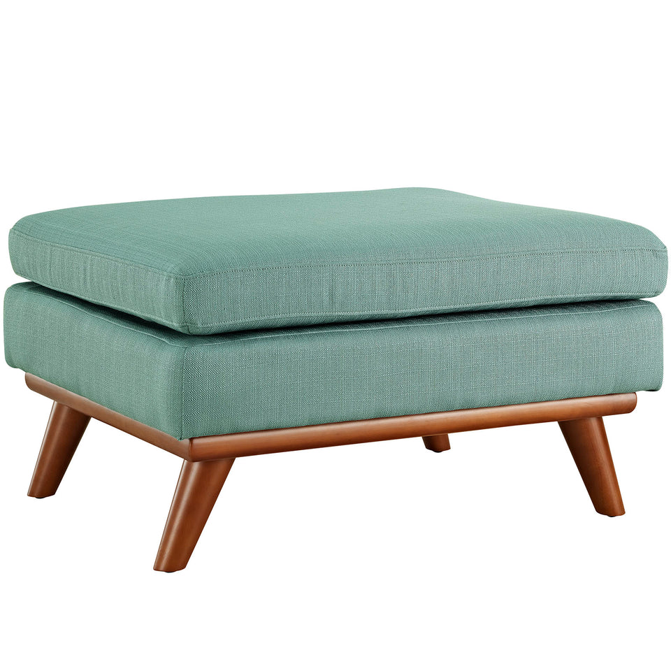 Engage Upholstered Fabric Ottoman.