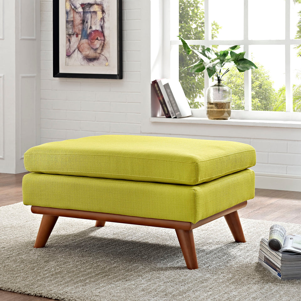 Engage Upholstered Fabric Ottoman.