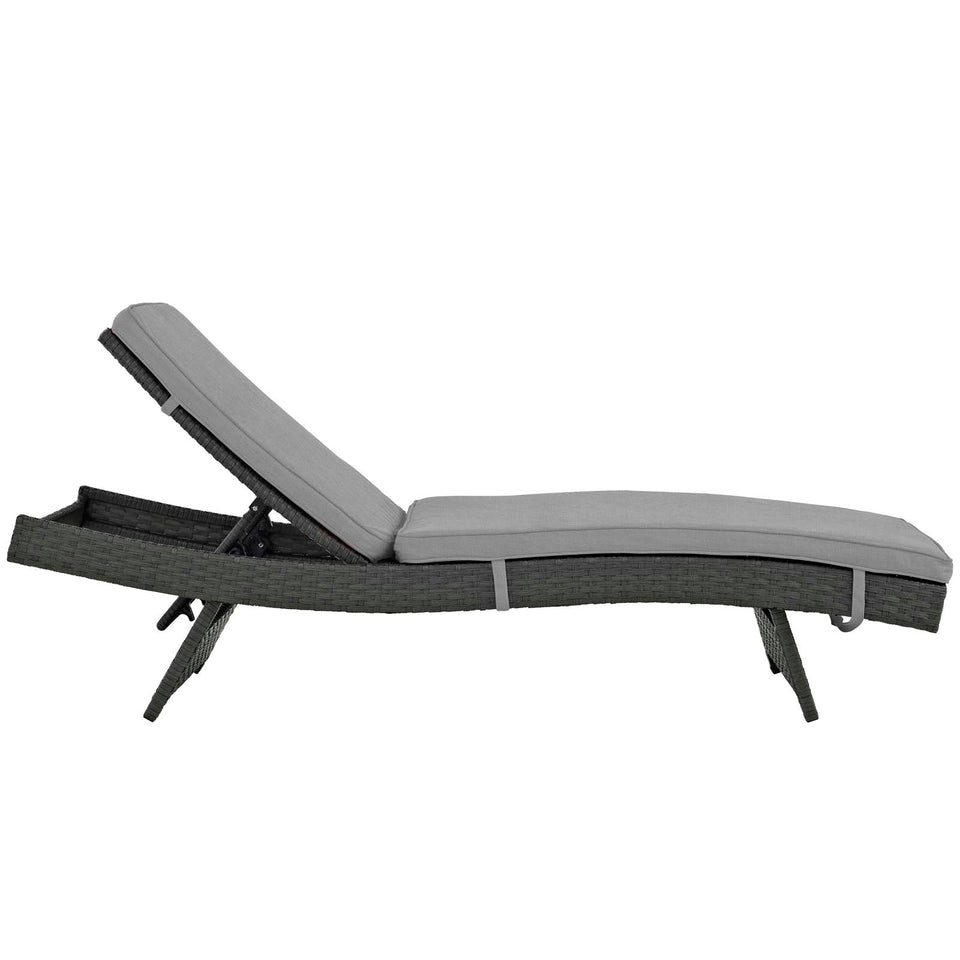 Sojourn Outdoor Patio Sunbrella® Chaise.