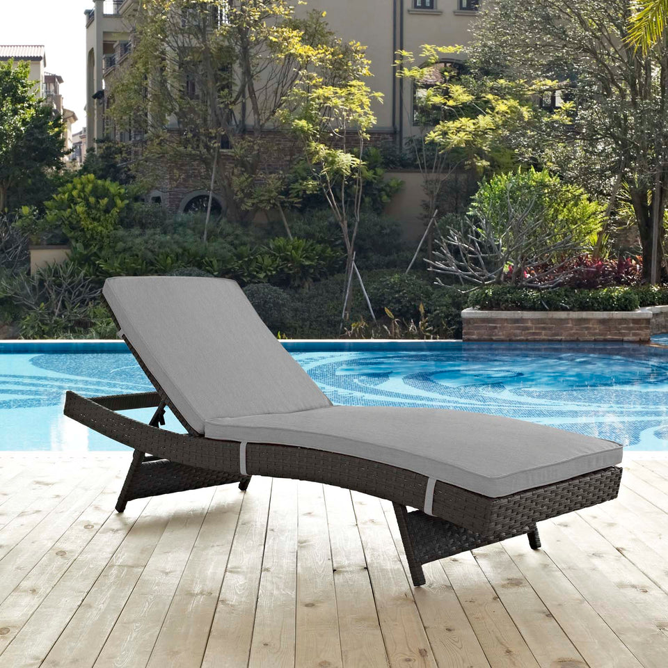 Sojourn Outdoor Patio Sunbrella® Chaise.