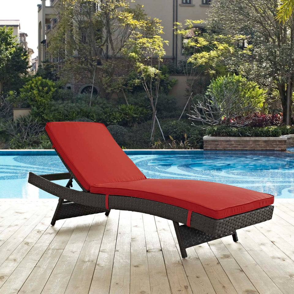 Sojourn Outdoor Patio Sunbrella® Chaise.